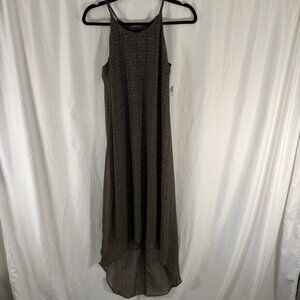 New Old Navy Dress Women's Small brown Geometric Sleeveless Pullover Knee Length
